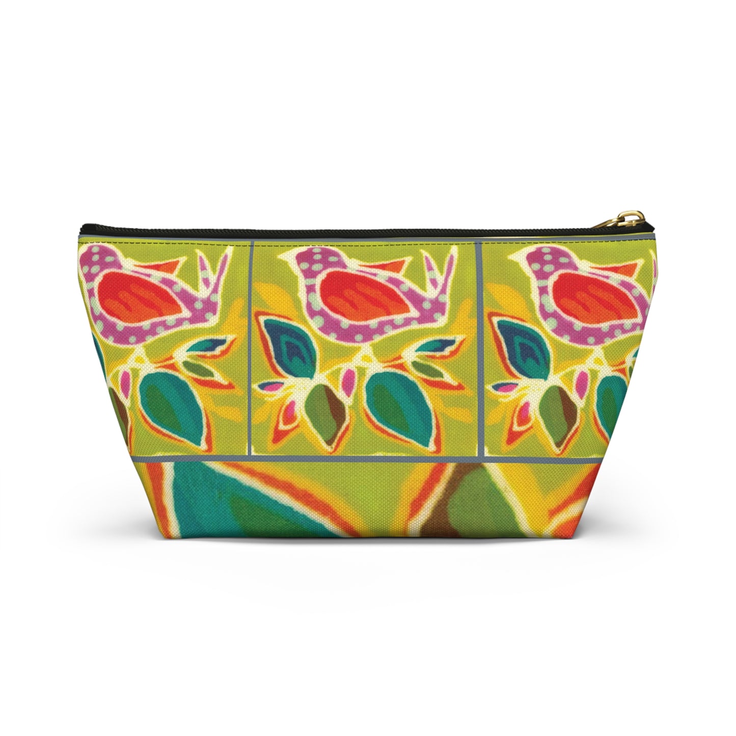 Brigg Evans Batik Design Bird - Accessory Pouch w T-bottom