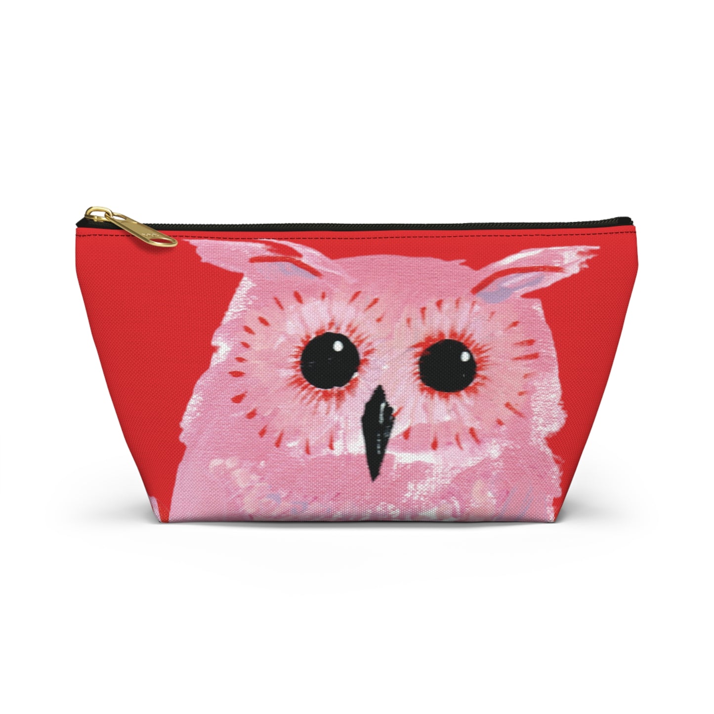 "HOOTS" by Brigg Evans Design, Accessory Pouch w T-bottom