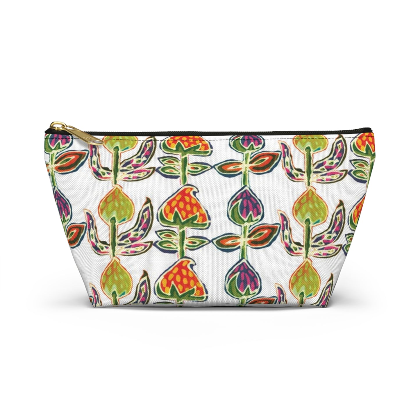 “Artful Carry: Brigg Evans Serti-Batik Pouches & Clutches” - Tulips