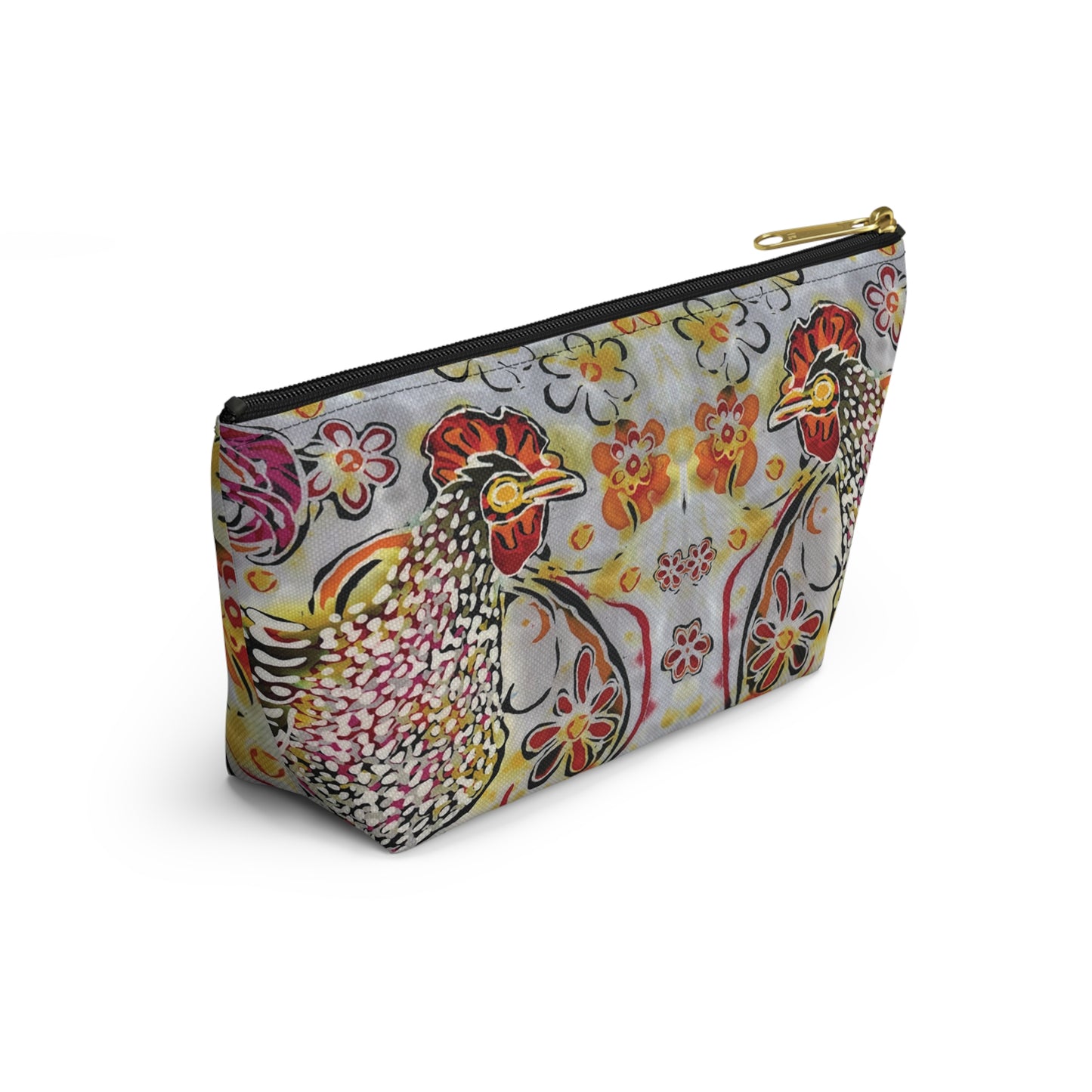 “Artful Carry: Brigg Evans Serti-Batik Pouches & Clutches” - Rooster