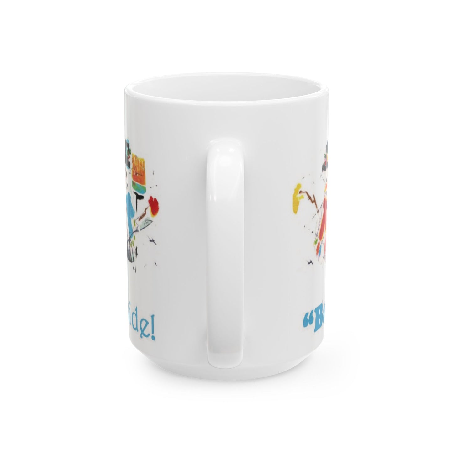 “Baby, It’s Cold Outside! Holiday Mug” from Brigg Evans Design