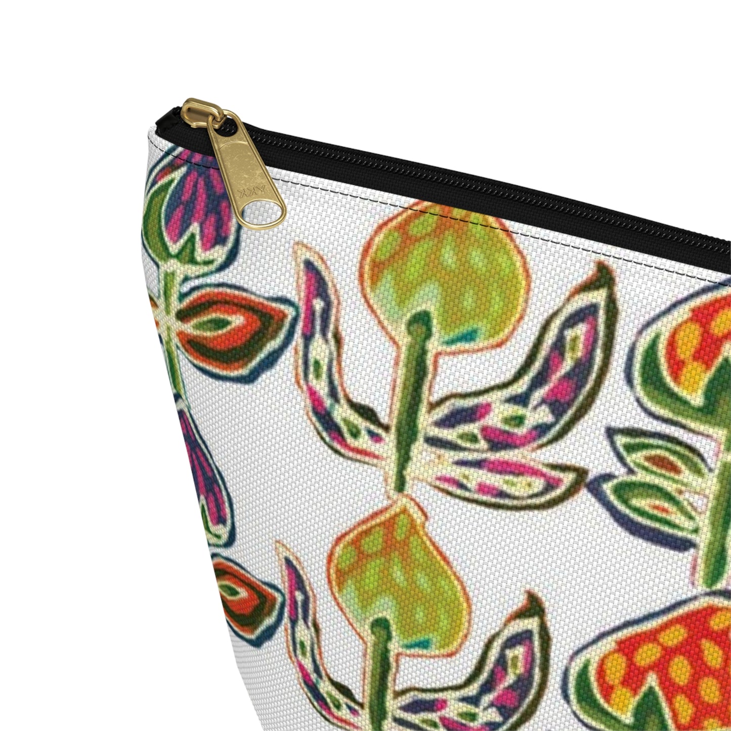 “Artful Carry: Brigg Evans Serti-Batik Pouches & Clutches” - Tulips