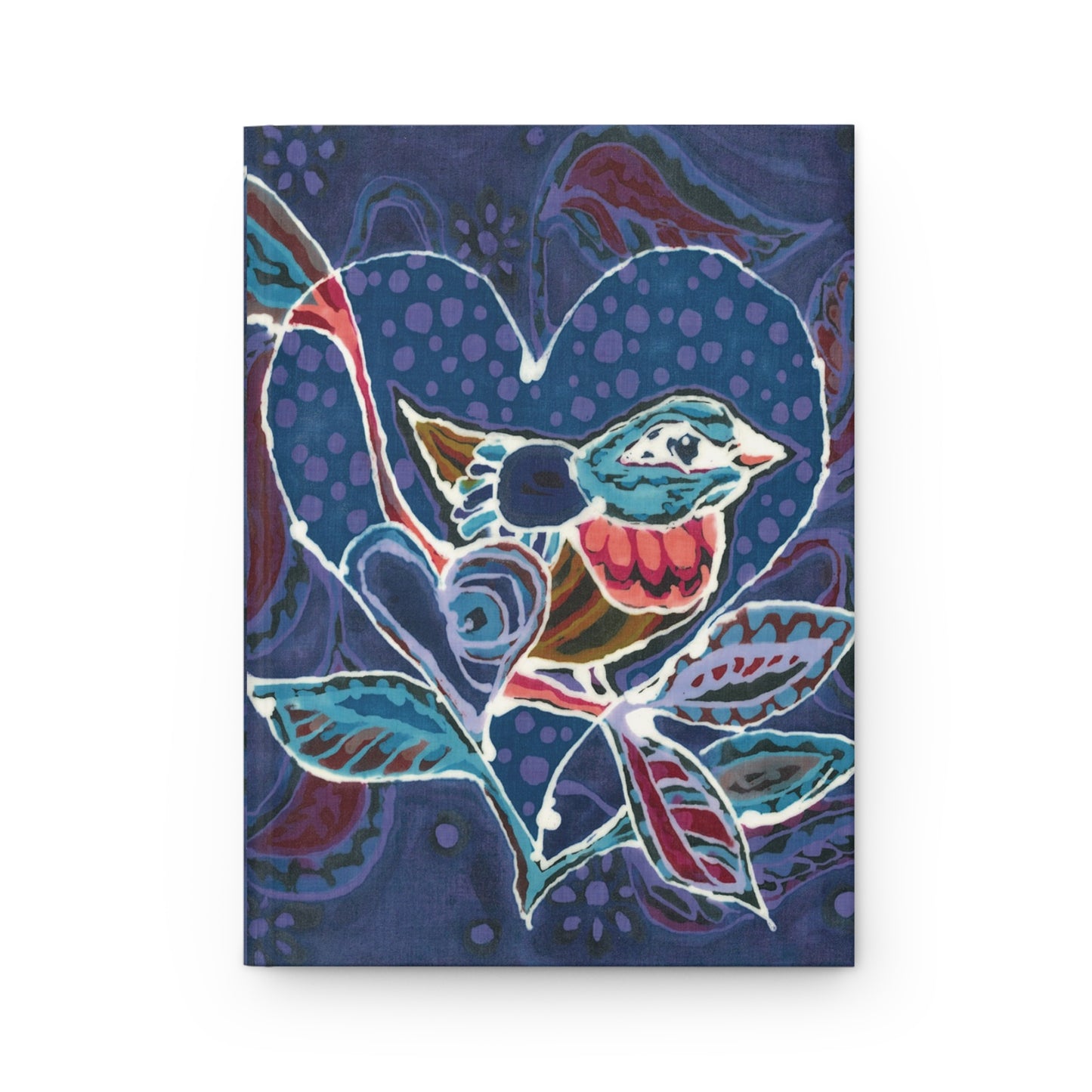 "Love Bird Blue" Brigg Evans Design - Hardcover Journal Matte