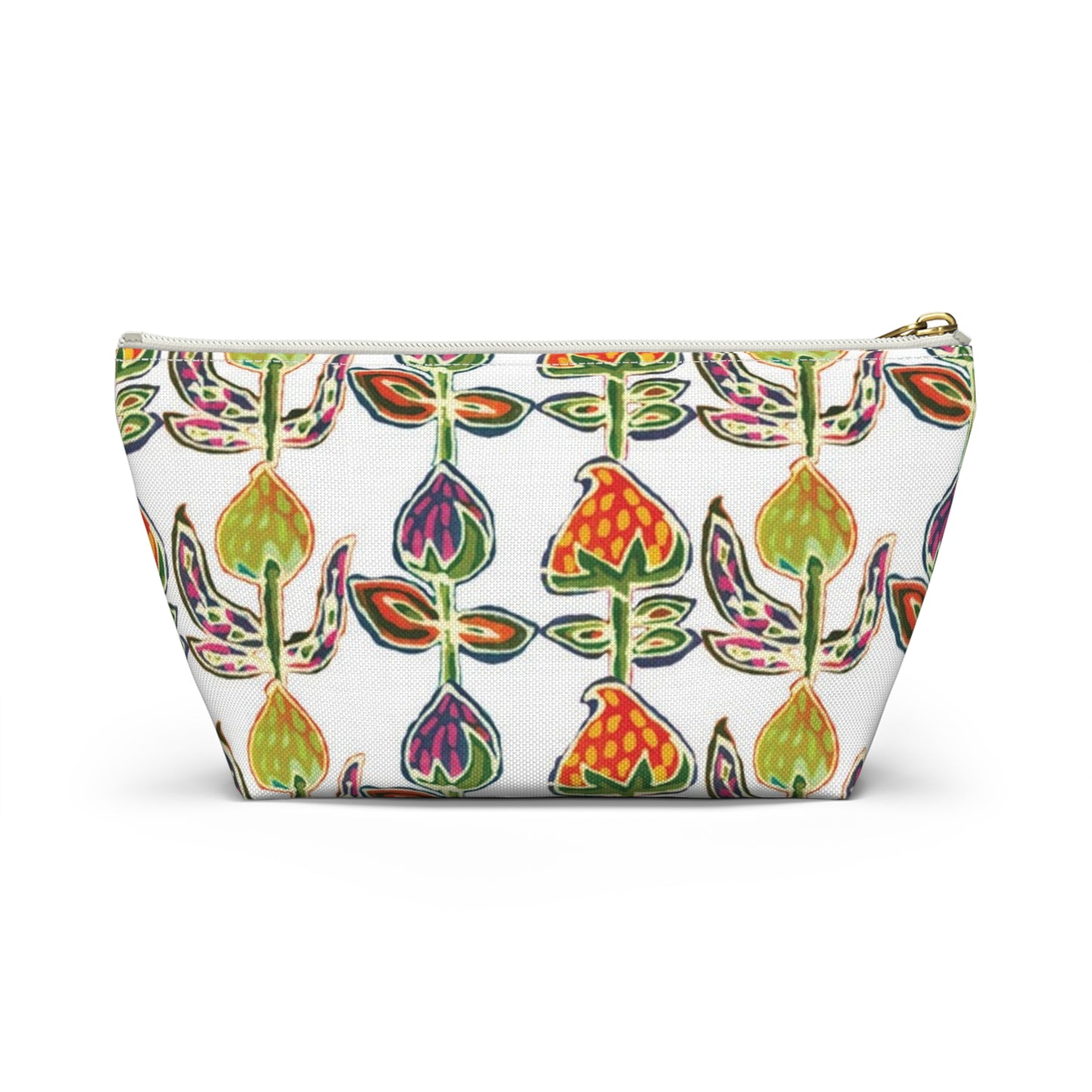 Brigg Evans Batik Tulips - Accessory Pouch w T-bottom