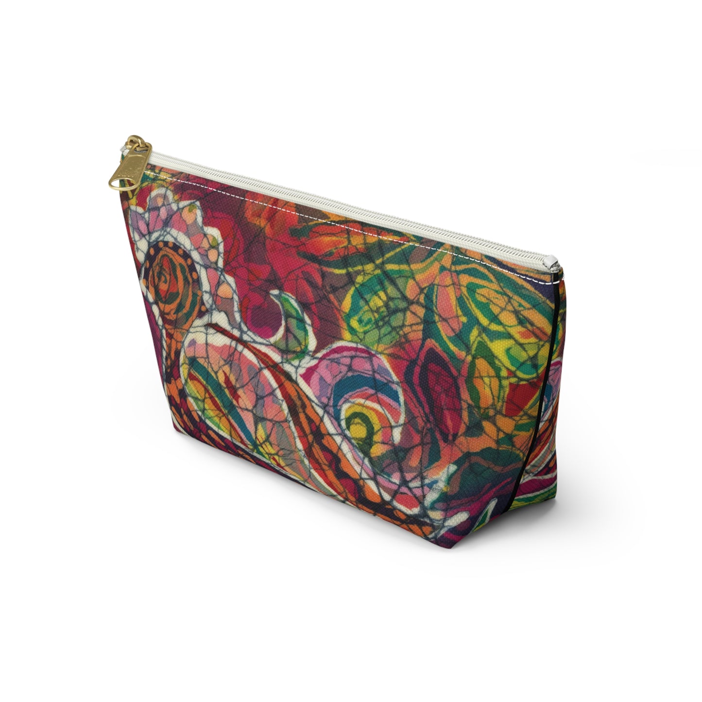“Artful Carry: Brigg Evans Serti-Batik Pouches & Clutches” - Partridge