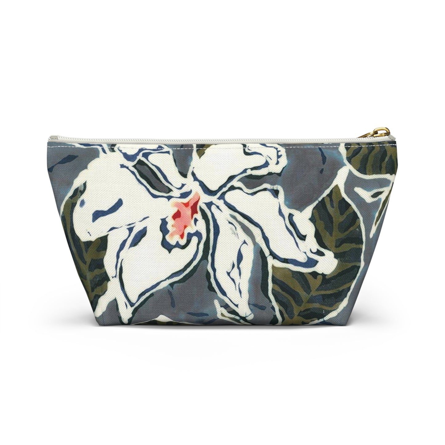 Brigg Evans Batik Magnolia - Accessory Pouch w T-bottom