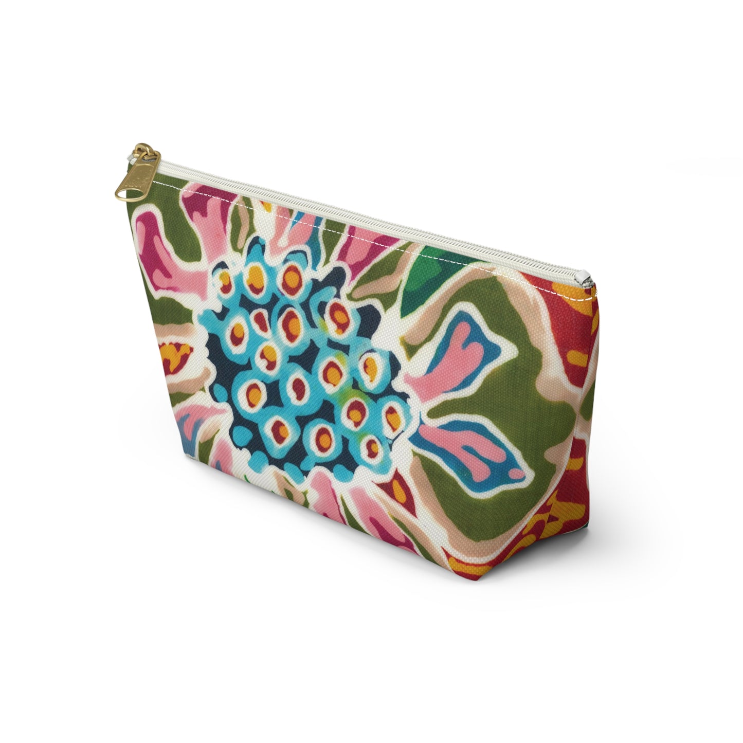 “Artful Carry: Brigg Evans Serti-Batik Pouches & Clutches” - Brigg's Flower