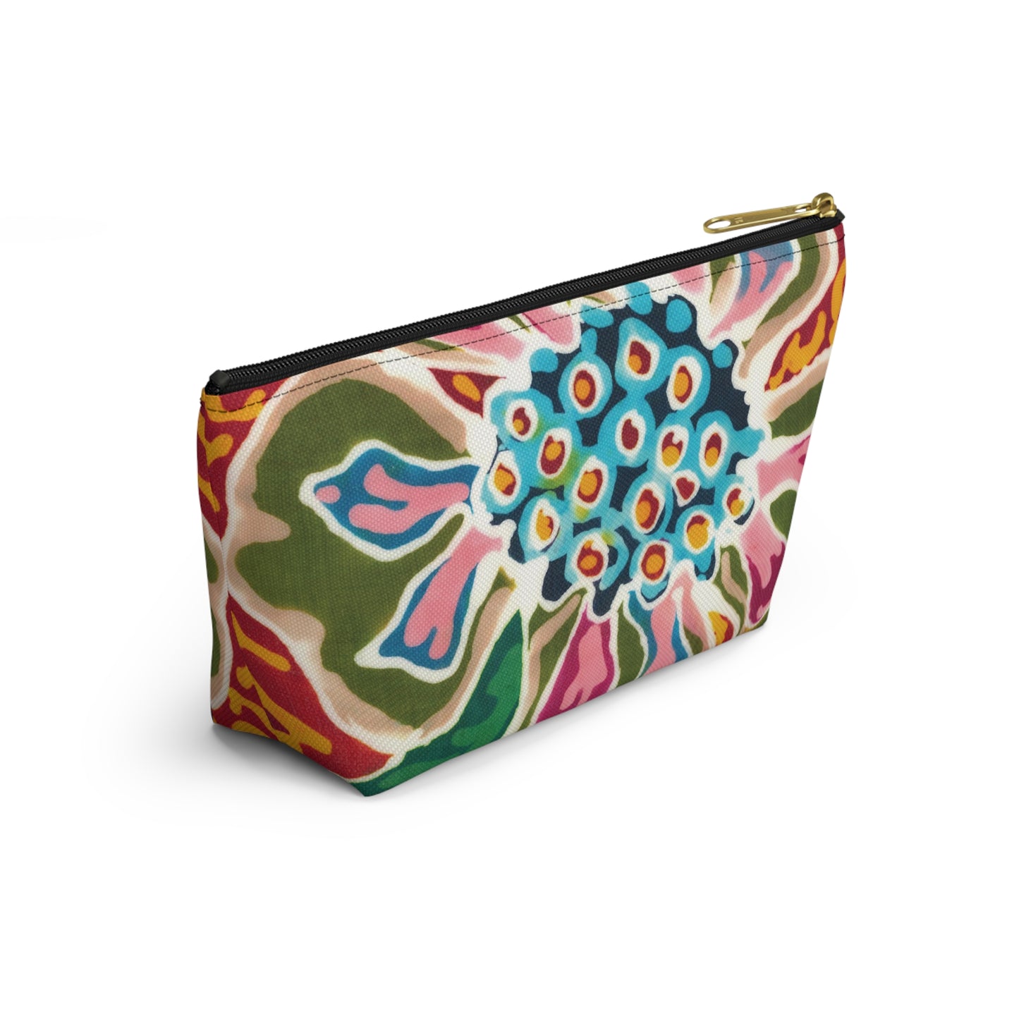 “Artful Carry: Brigg Evans Serti-Batik Pouches & Clutches” - Brigg's Flower