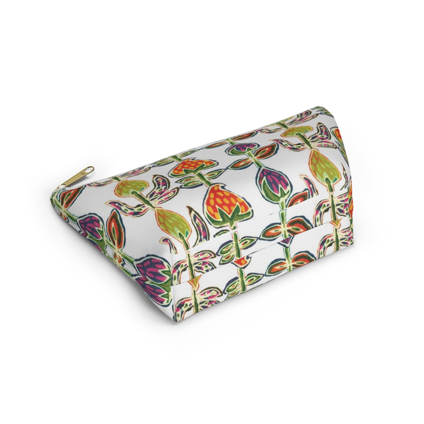 Brigg Evans Batik Tulips - Accessory Pouch w T-bottom