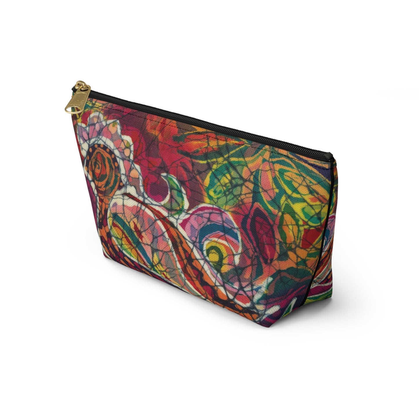 “Artful Carry: Brigg Evans Serti-Batik Pouches & Clutches” - Partridge