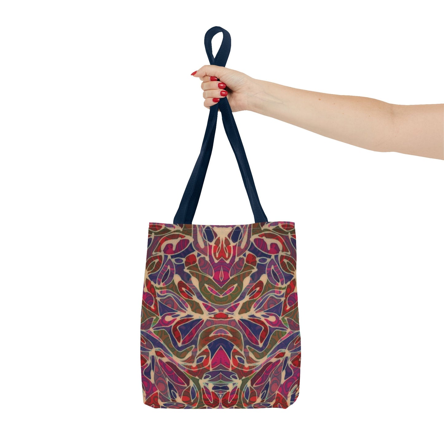 Brigg Evans Design - Tote Bags - Magenta Foliage
