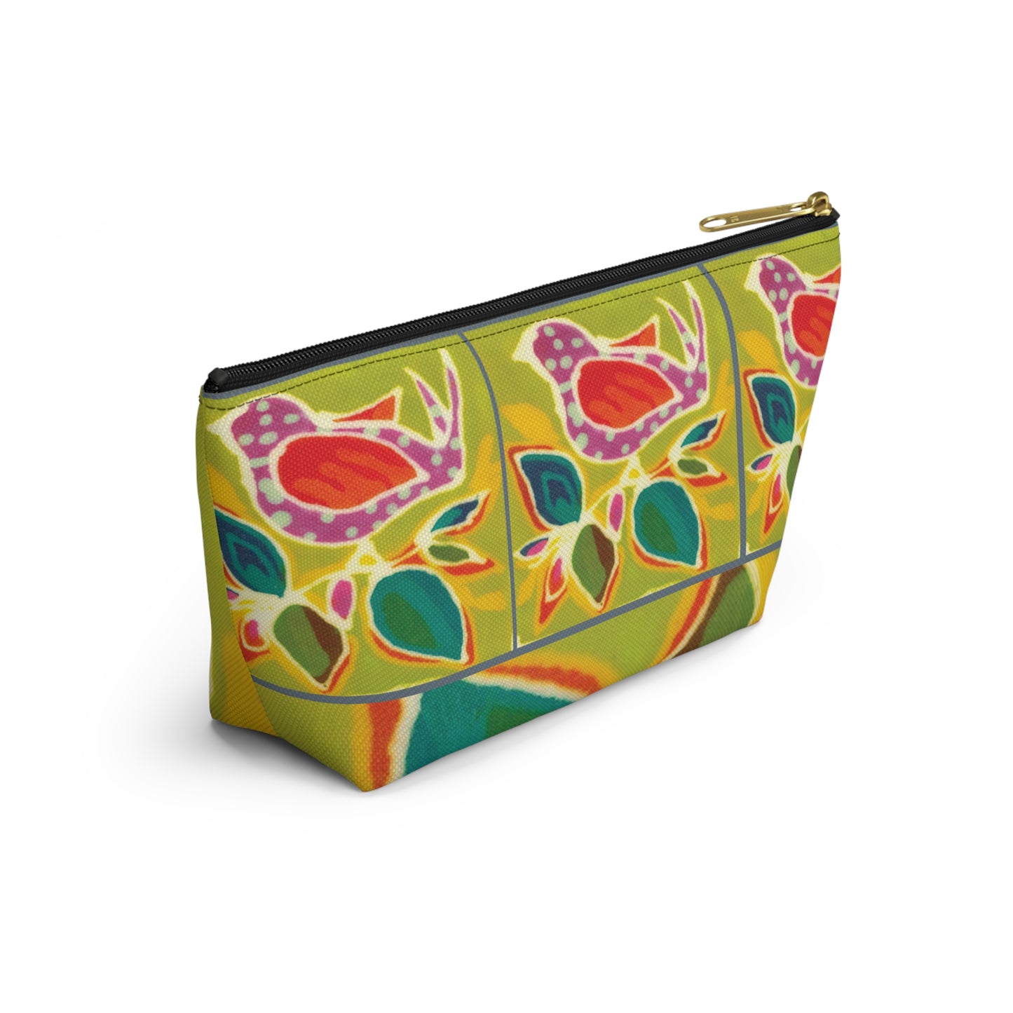 Brigg Evans Batik Design Bird - Accessory Pouch w T-bottom