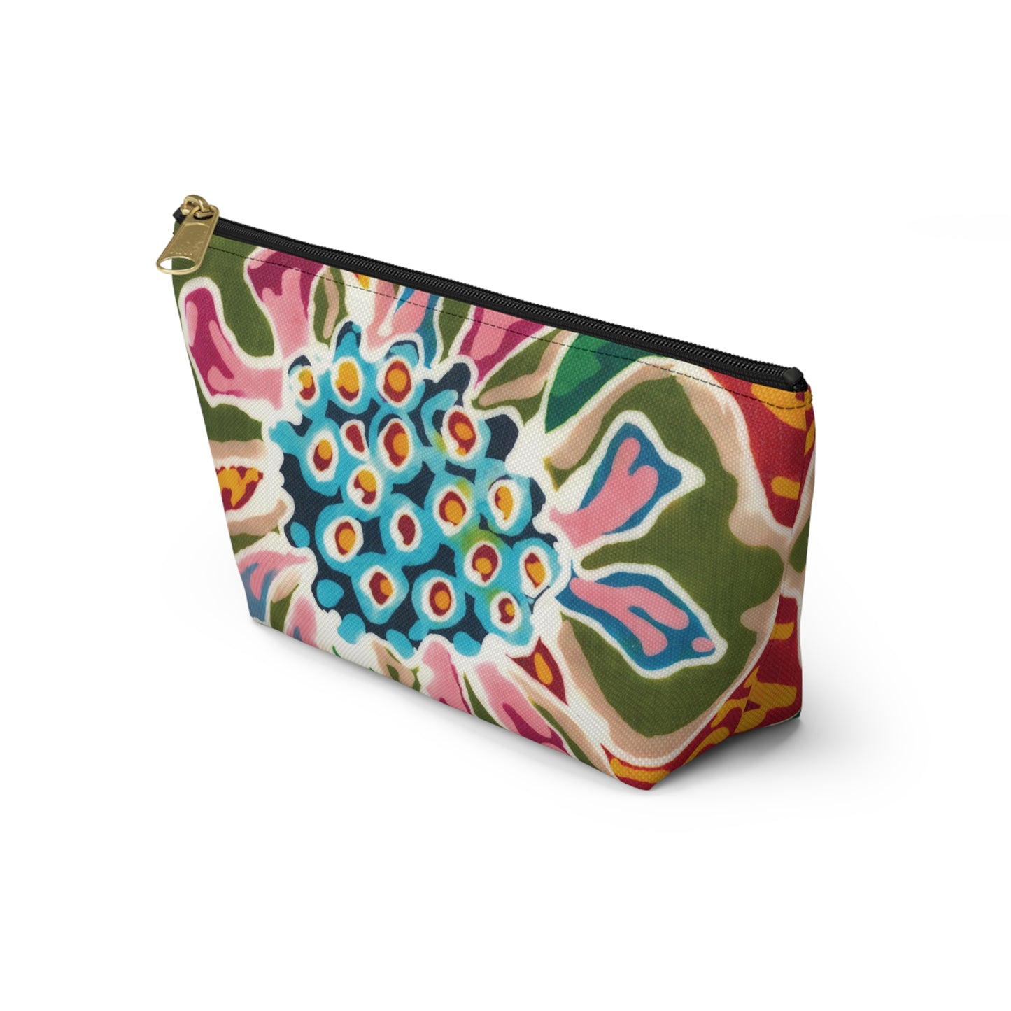 “Artful Carry: Brigg Evans Serti-Batik Pouches & Clutches” - Brigg's Flower
