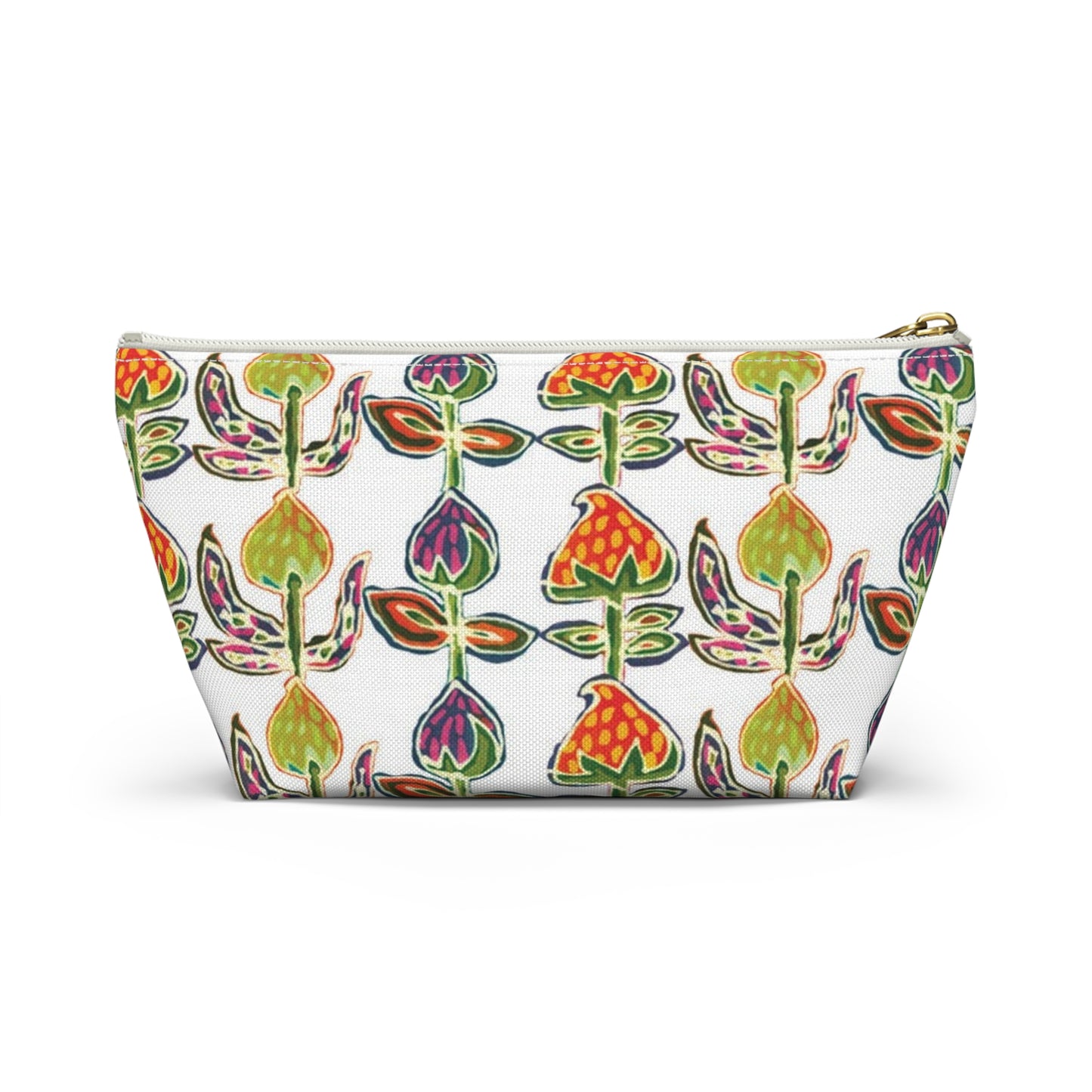 “Artful Carry: Brigg Evans Serti-Batik Pouches & Clutches” - Tulips