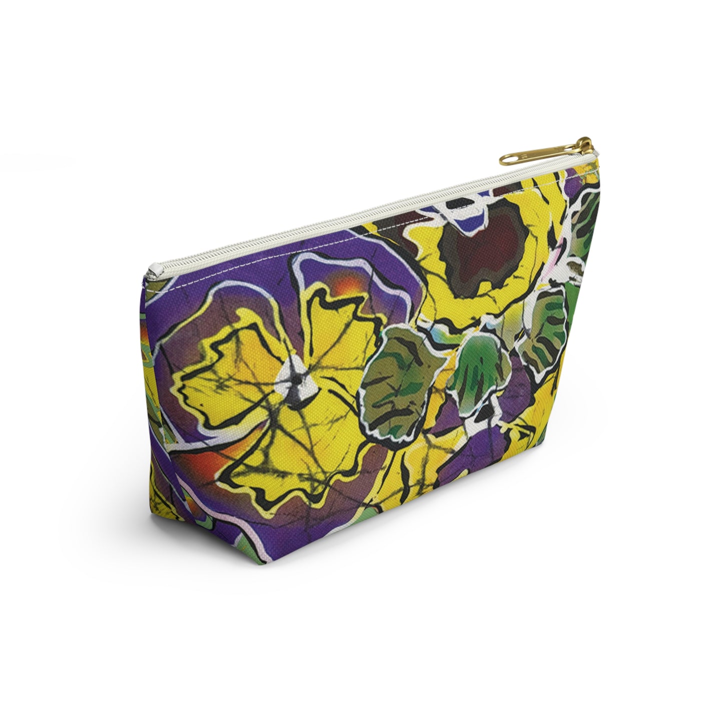 “Artful Carry: Brigg Evans Serti-Batik Pouches & Clutches” - Pansy