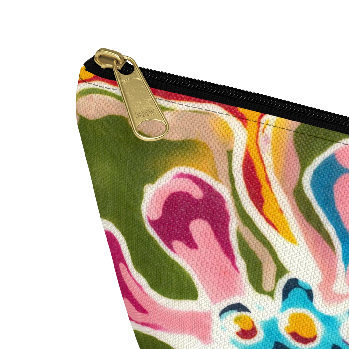 Brigg Evans Batik Design Brigg's Flower - Accessory Pouch w T-bottom