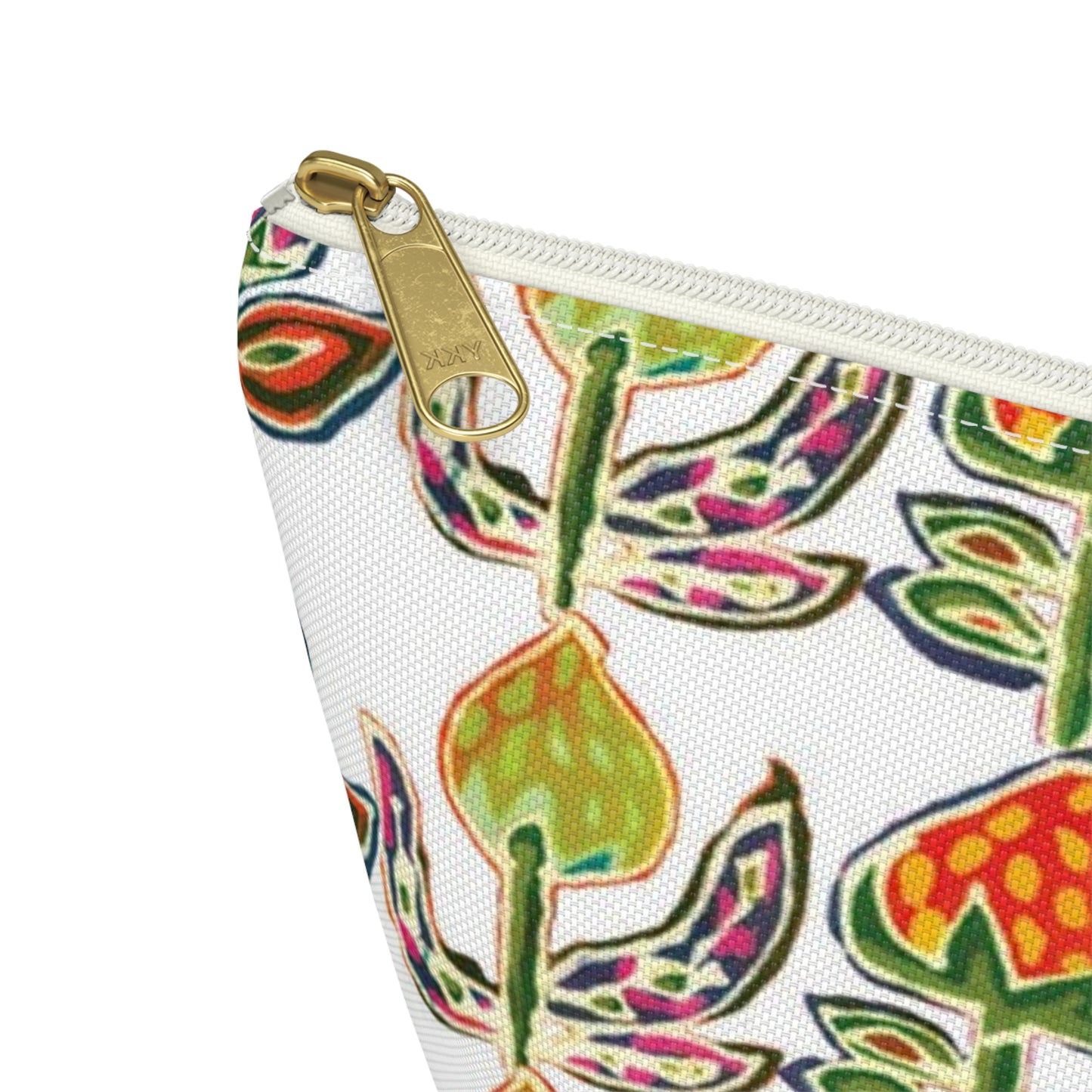 Brigg Evans Batik Tulips - Accessory Pouch w T-bottom