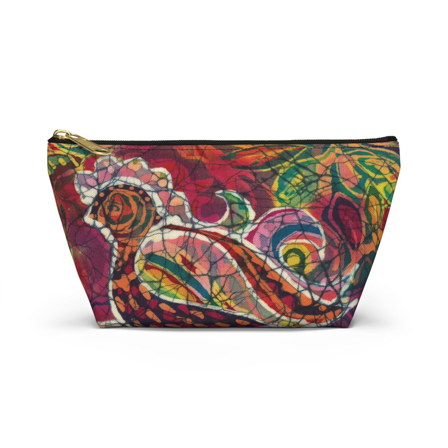 “Artful Carry: Brigg Evans Serti-Batik Pouches & Clutches” - Partridge