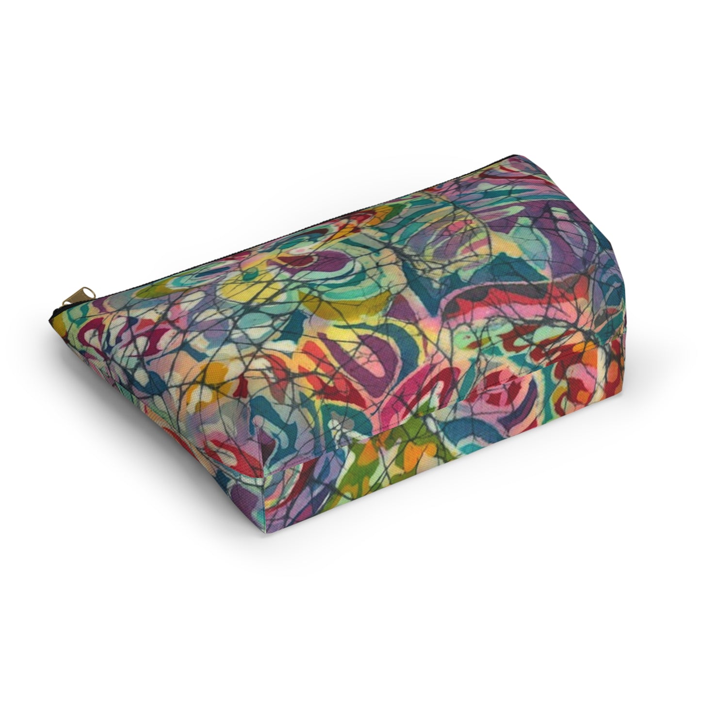 Brigg Evans Batik Kaleidoscope - Accessory Pouch w T-bottom