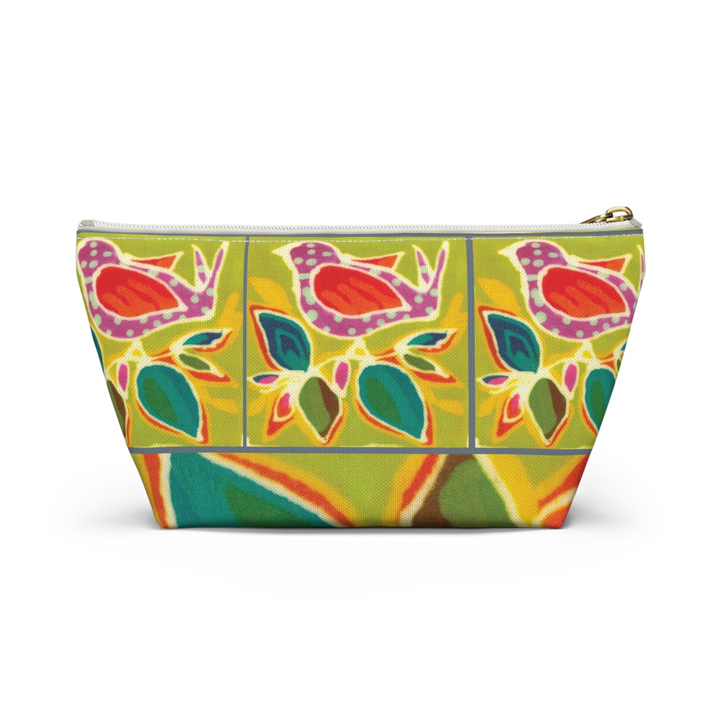 Brigg Evans Batik Design Bird - Accessory Pouch w T-bottom