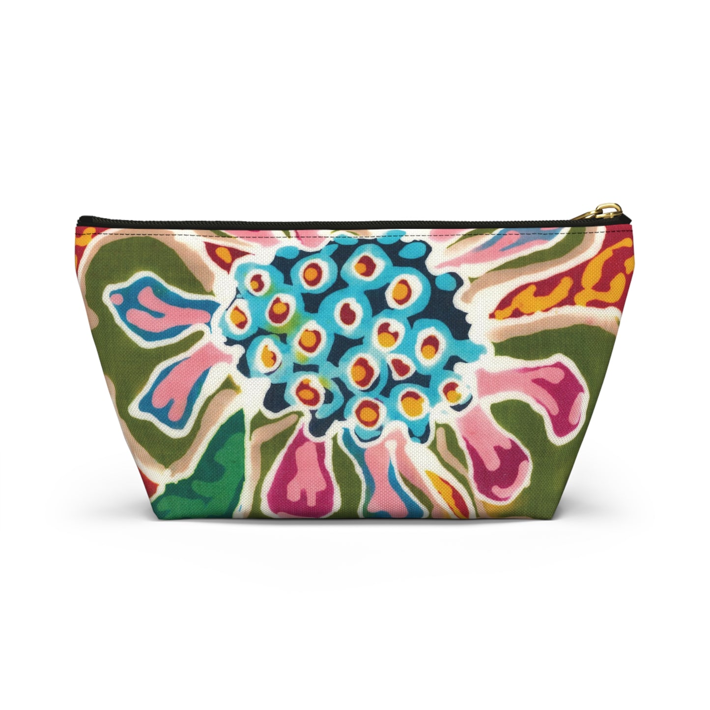“Artful Carry: Brigg Evans Serti-Batik Pouches & Clutches” - Brigg's Flower