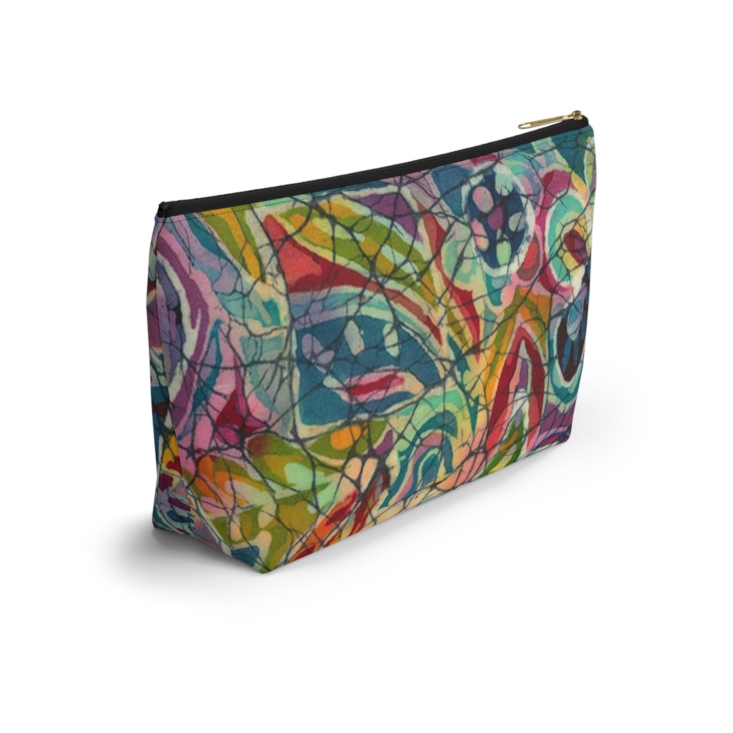 Brigg Evans Batik Kaleidoscope - Accessory Pouch w T-bottom