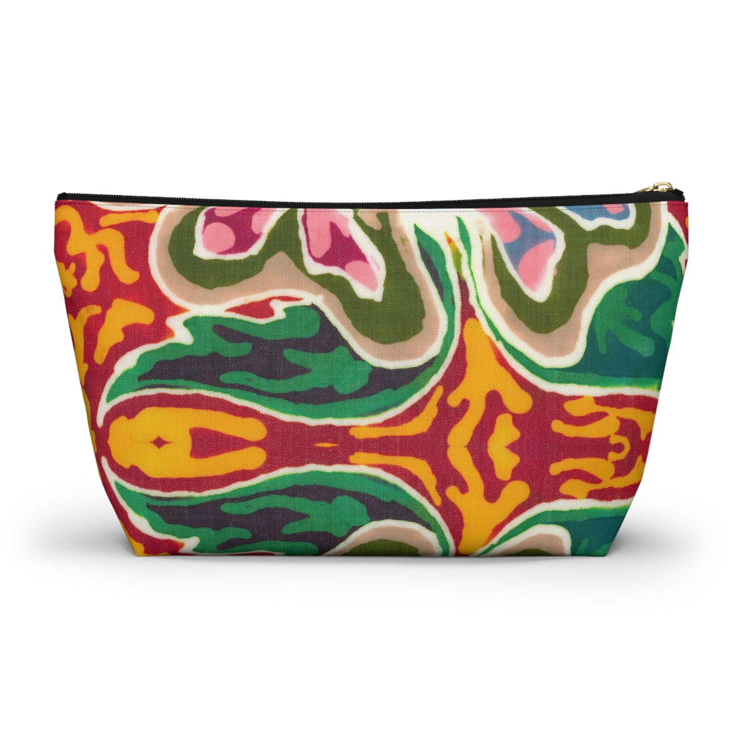 Brigg Evans Batik Design Brigg's Flower - Accessory Pouch w T-bottom
