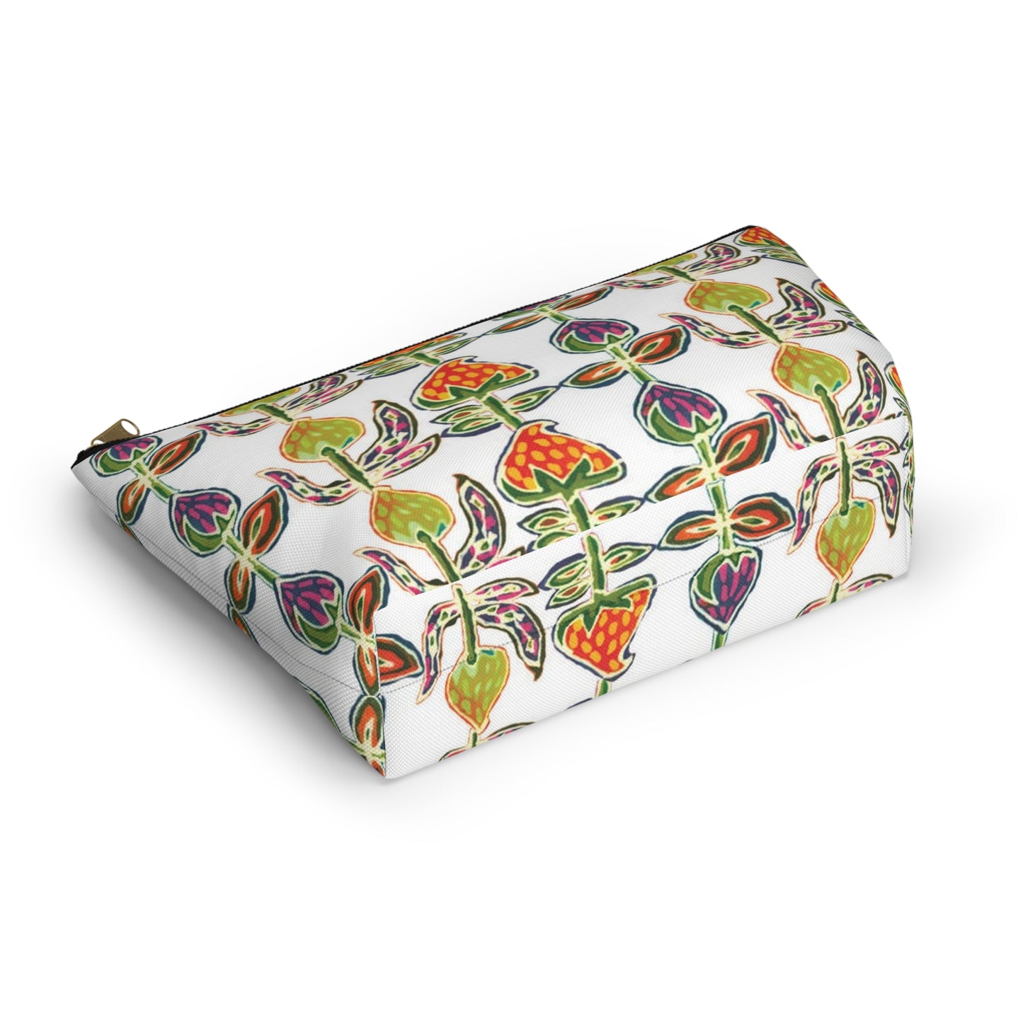 “Artful Carry: Brigg Evans Serti-Batik Pouches & Clutches” - Tulips