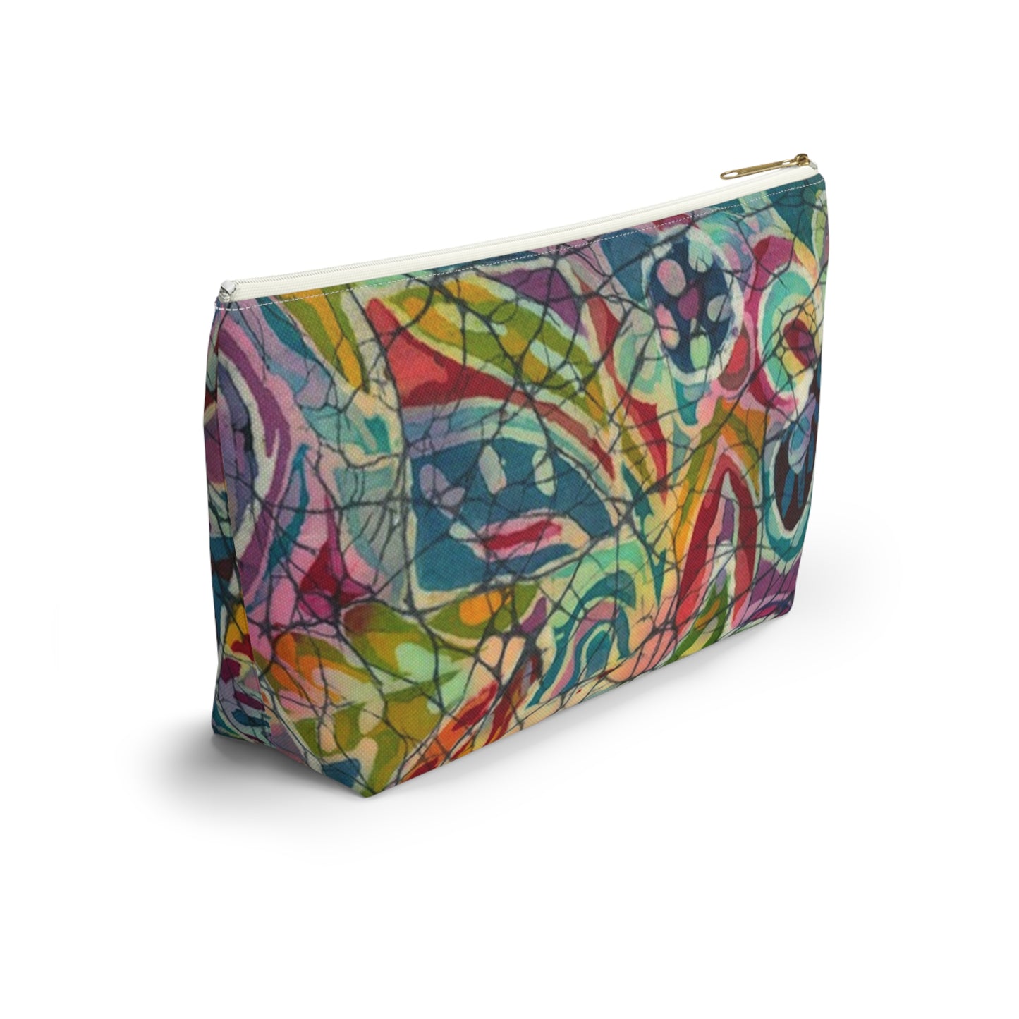 Brigg Evans Batik Kaleidoscope - Accessory Pouch w T-bottom