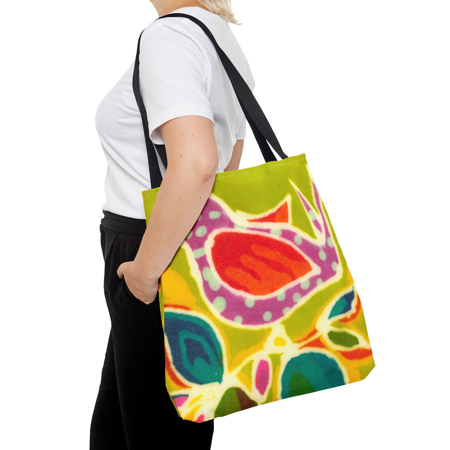 Serti Batik Tote Bag "Bird" from Brigg Evans Design