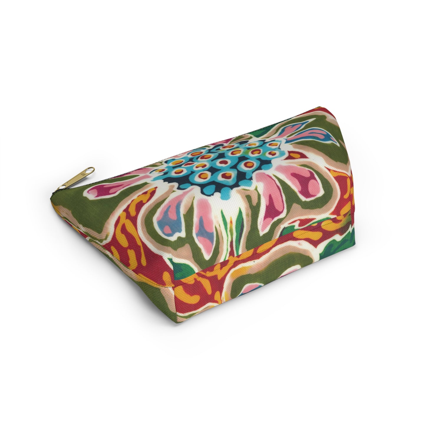 “Artful Carry: Brigg Evans Serti-Batik Pouches & Clutches” - Brigg's Flower