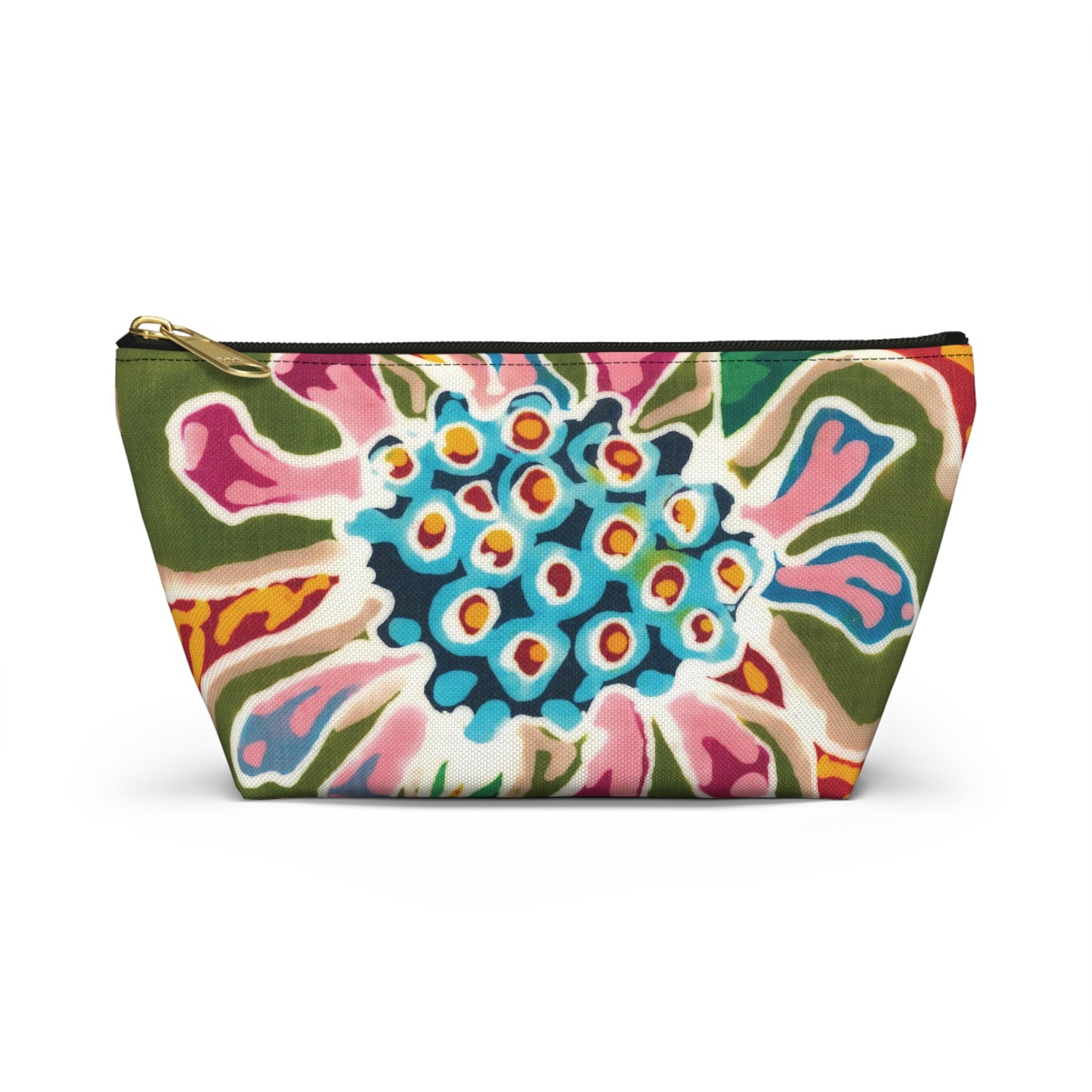 “Artful Carry: Brigg Evans Serti-Batik Pouches & Clutches” - Brigg's Flower