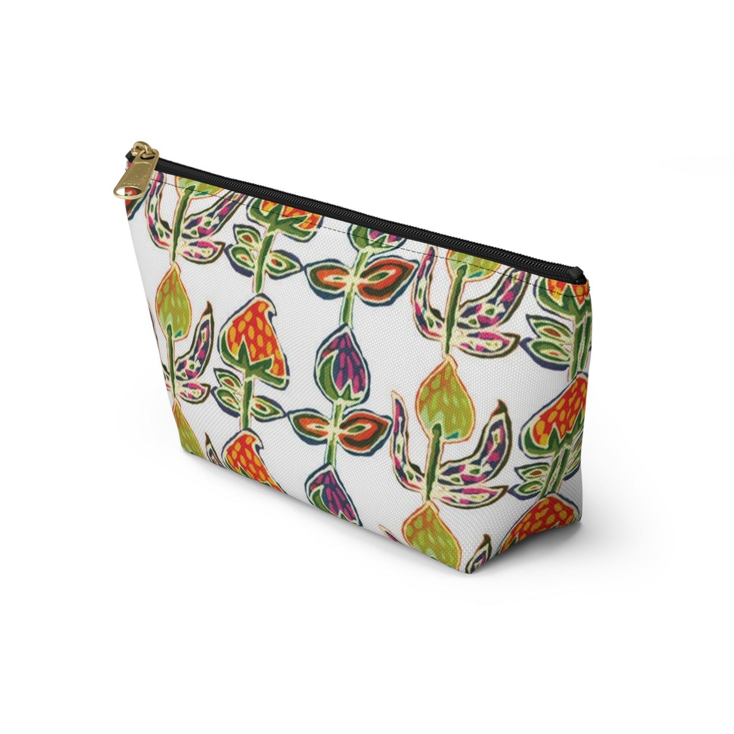 Brigg Evans Batik Tulips - Accessory Pouch w T-bottom