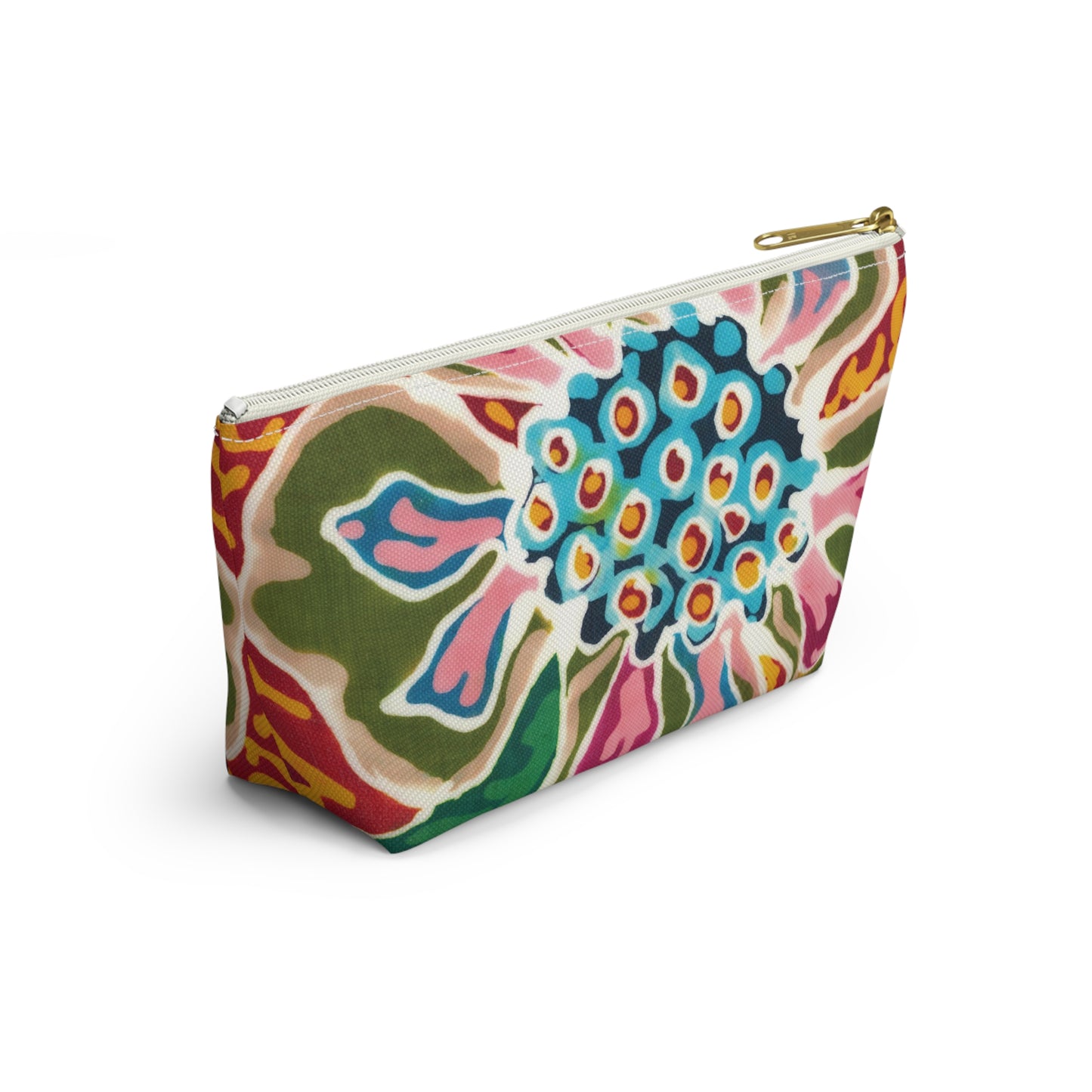 “Artful Carry: Brigg Evans Serti-Batik Pouches & Clutches” - Brigg's Flower