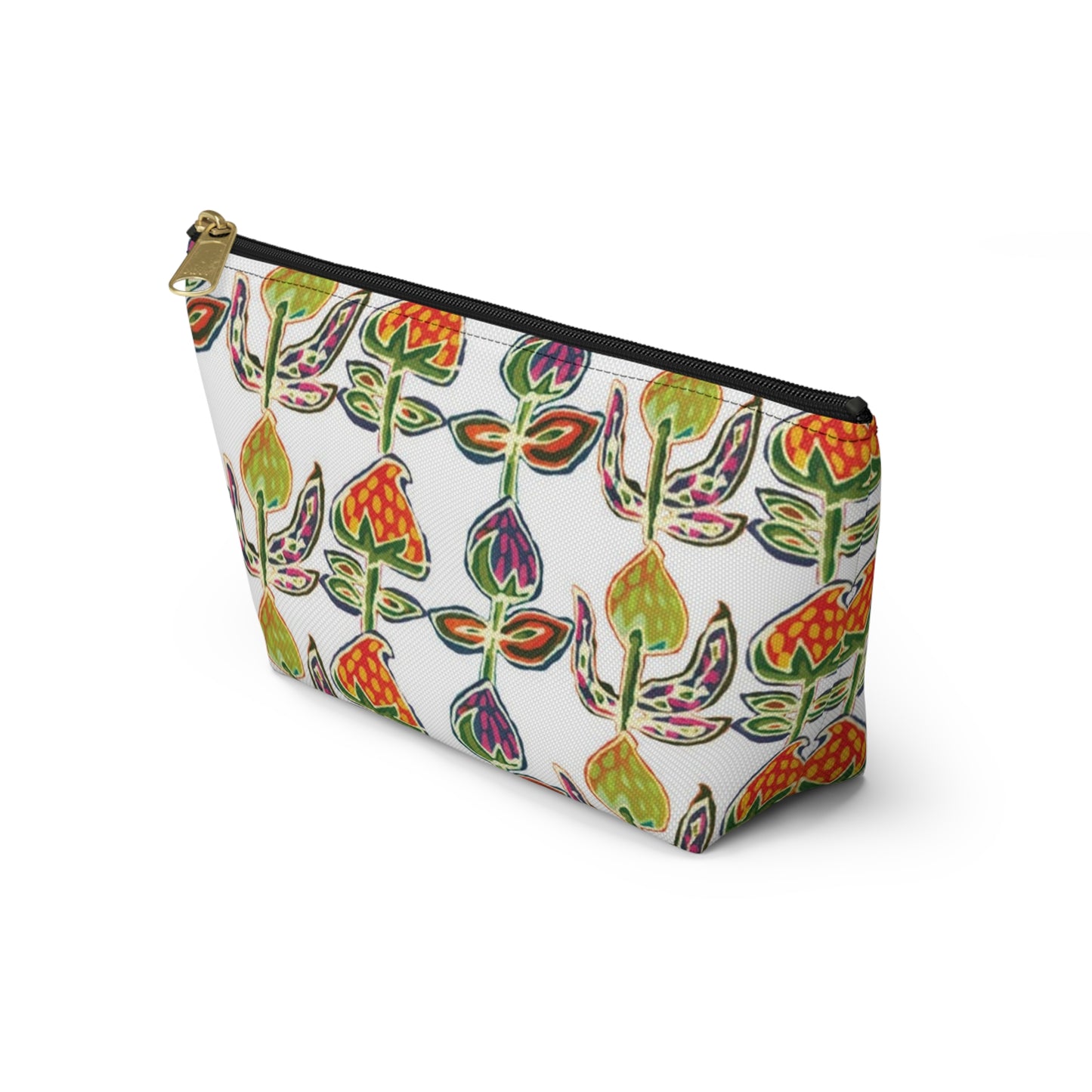 “Artful Carry: Brigg Evans Serti-Batik Pouches & Clutches” - Tulips