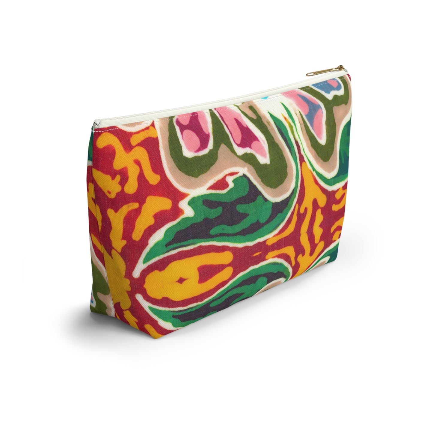 Brigg Evans Batik Design Brigg's Flower - Accessory Pouch w T-bottom