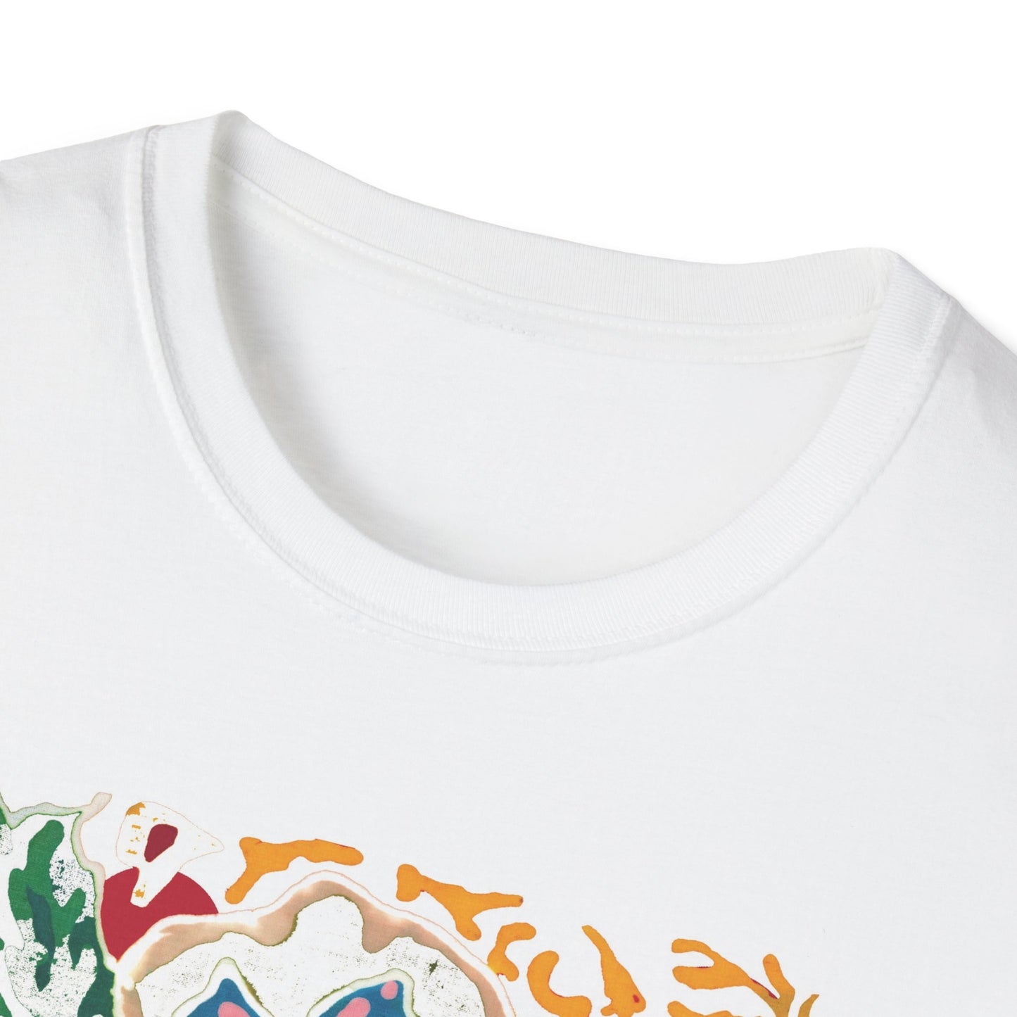 Brigg Evans Design Burnout Batik Design Tee - Brigg's Flower_Lgt Wgt