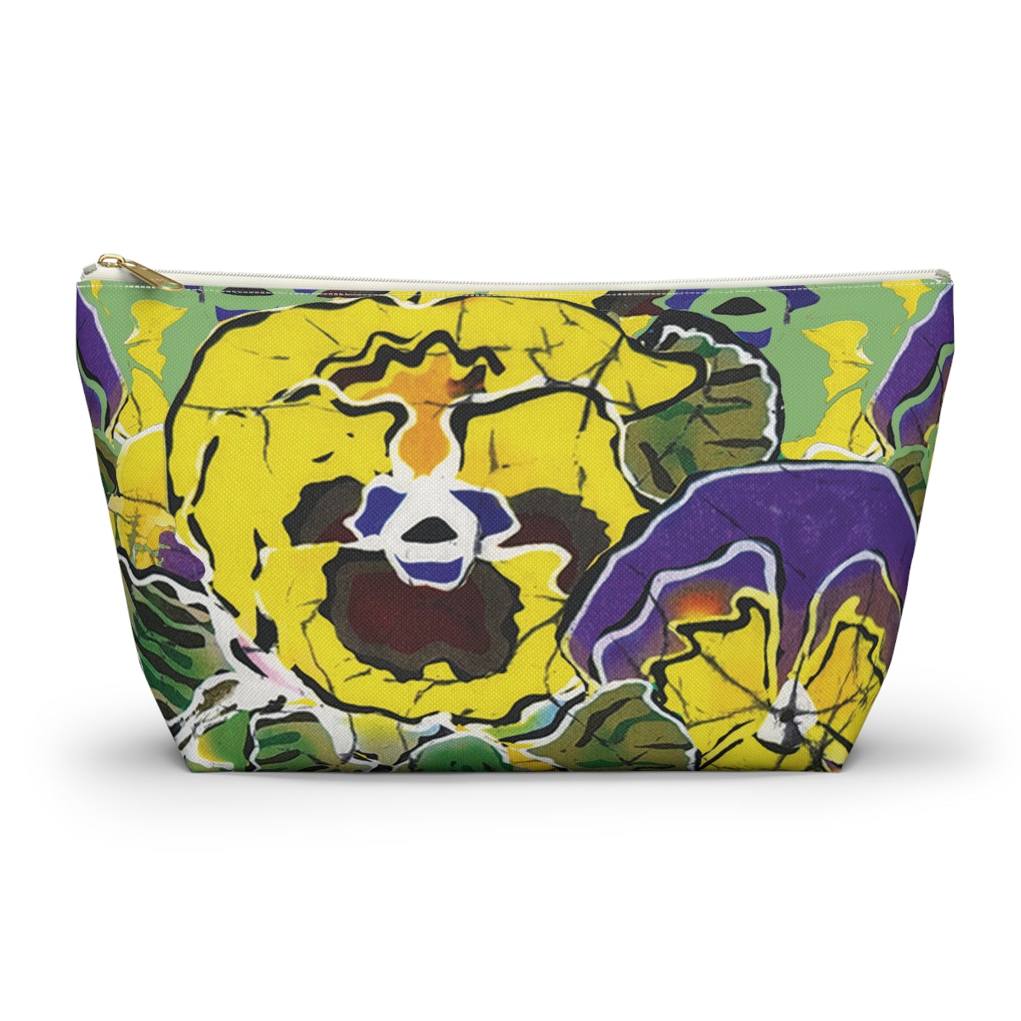 “Artful Carry: Brigg Evans Serti-Batik Pouches & Clutches” - Pansy