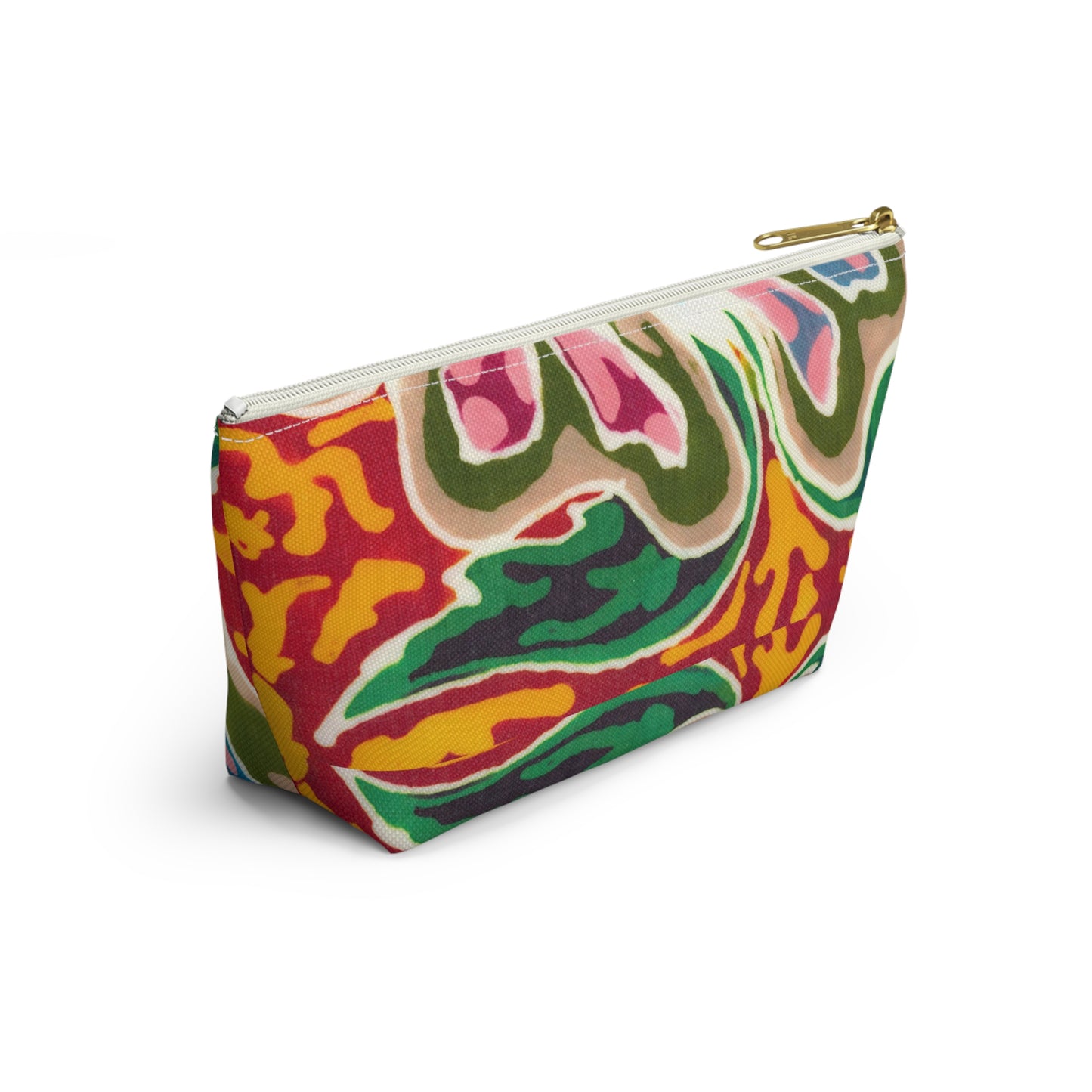 Brigg Evans Batik Design Brigg's Flower - Accessory Pouch w T-bottom