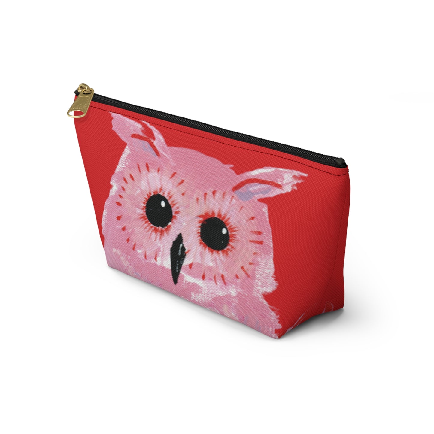"HOOTS" by Brigg Evans Design, Accessory Pouch w T-bottom