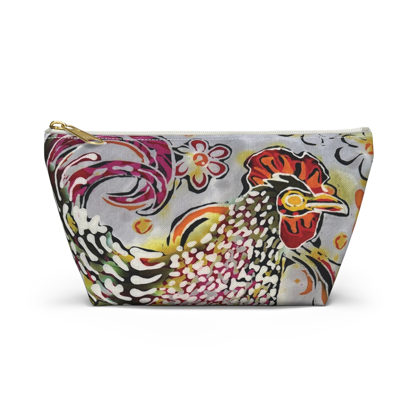 “Artful Carry: Brigg Evans Serti-Batik Pouches & Clutches” - Rooster