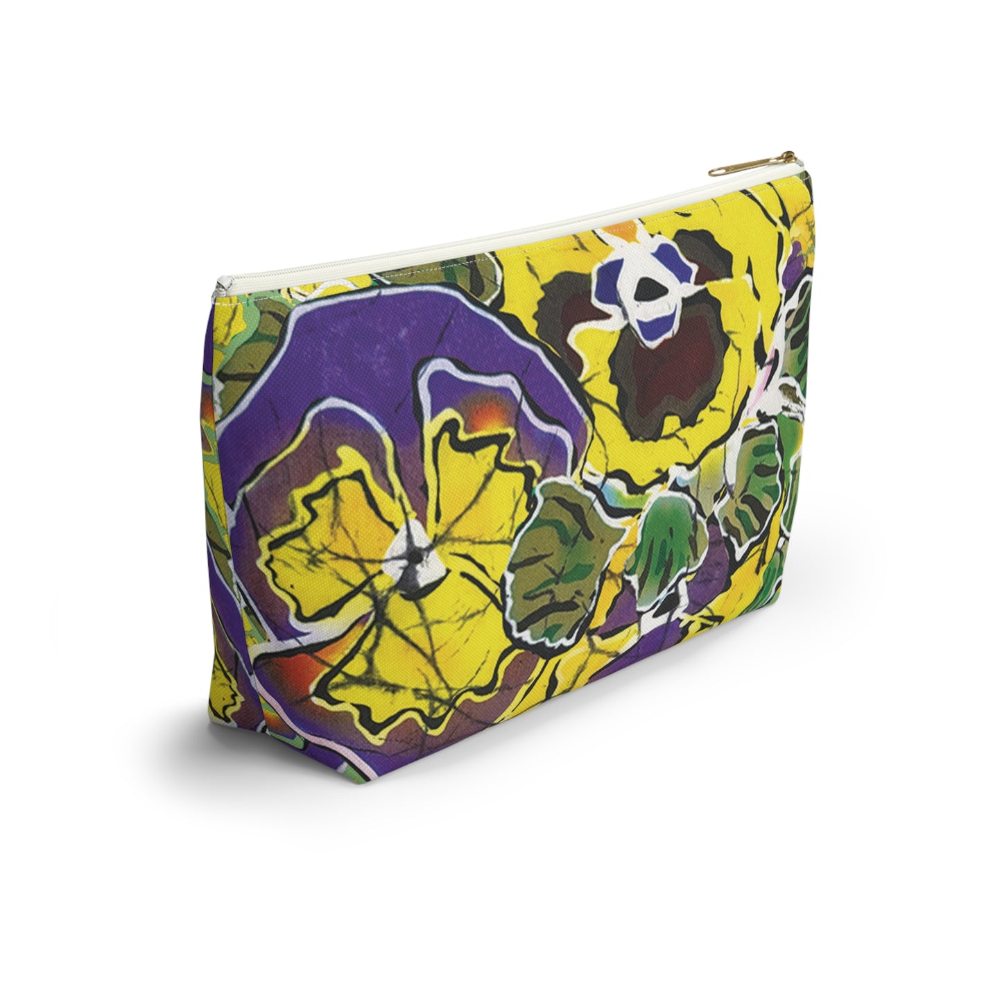 “Artful Carry: Brigg Evans Serti-Batik Pouches & Clutches” - Pansy