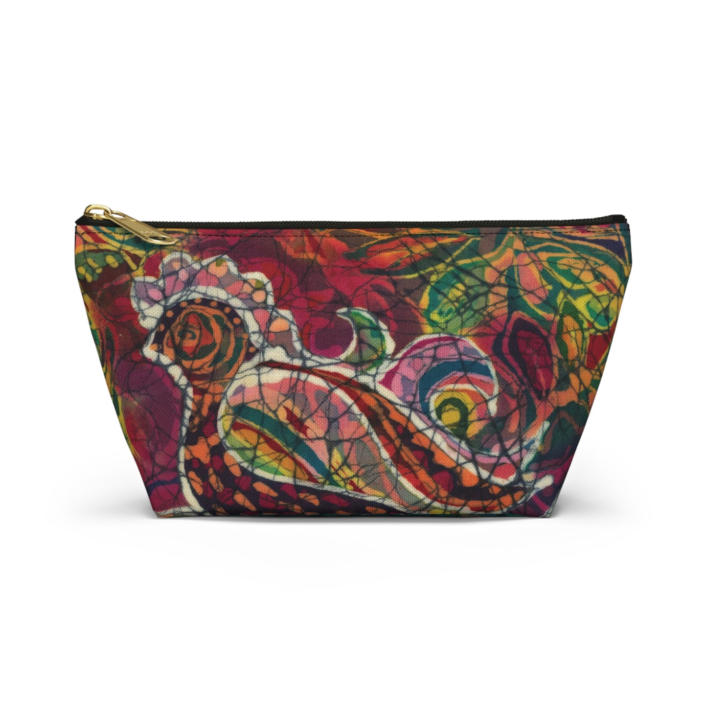 Brigg Evans Batik Design "Partridge"- Accessory Pouch w T-bottom