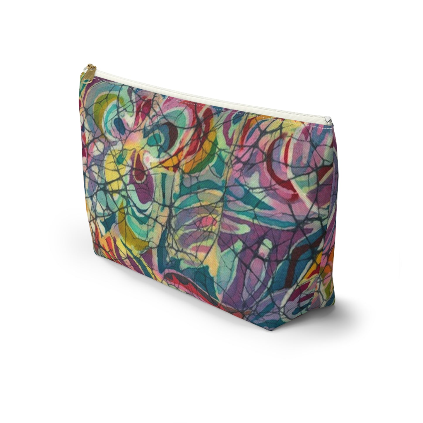 Brigg Evans Batik Kaleidoscope - Accessory Pouch w T-bottom