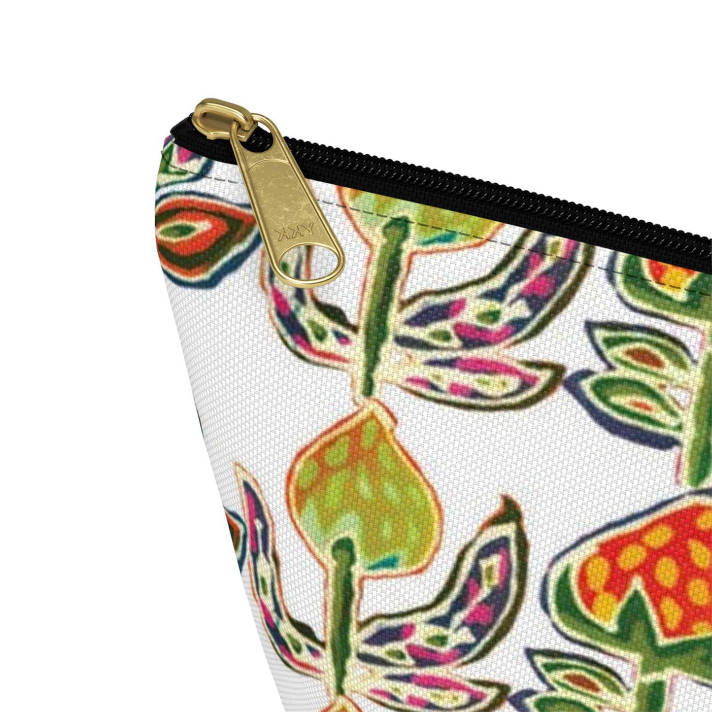 Brigg Evans Batik Tulips - Accessory Pouch w T-bottom