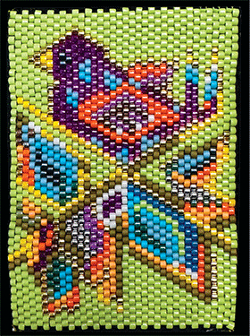 Digital Directions_Batik Peyote Squares