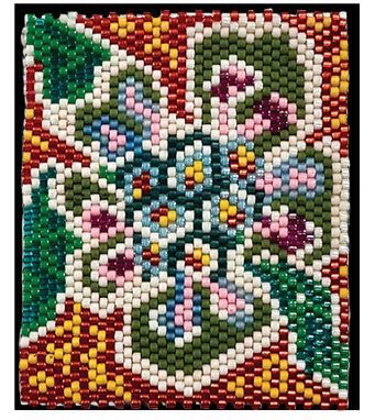 Digital Directions_Batik Peyote Squares