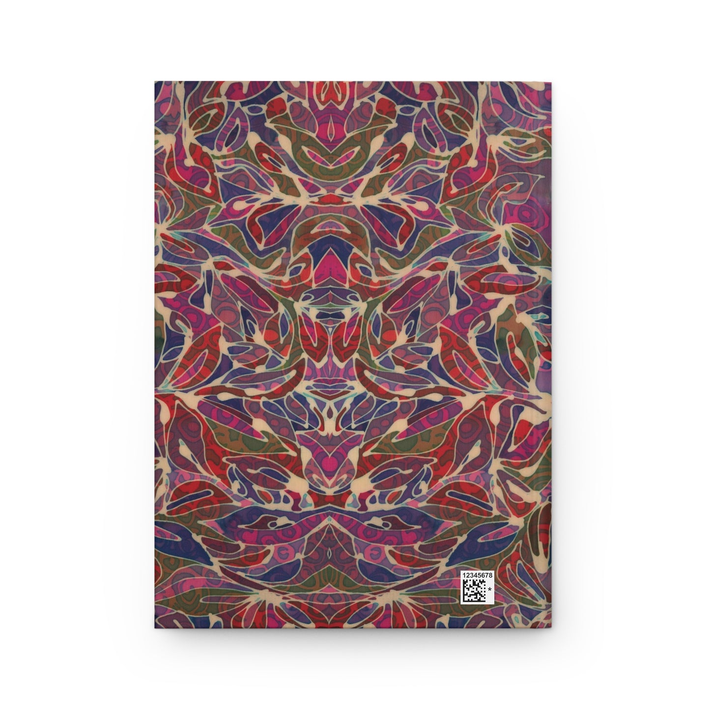 Brigg Evans Design Hardcover Journal Matte - Magenta Foliage