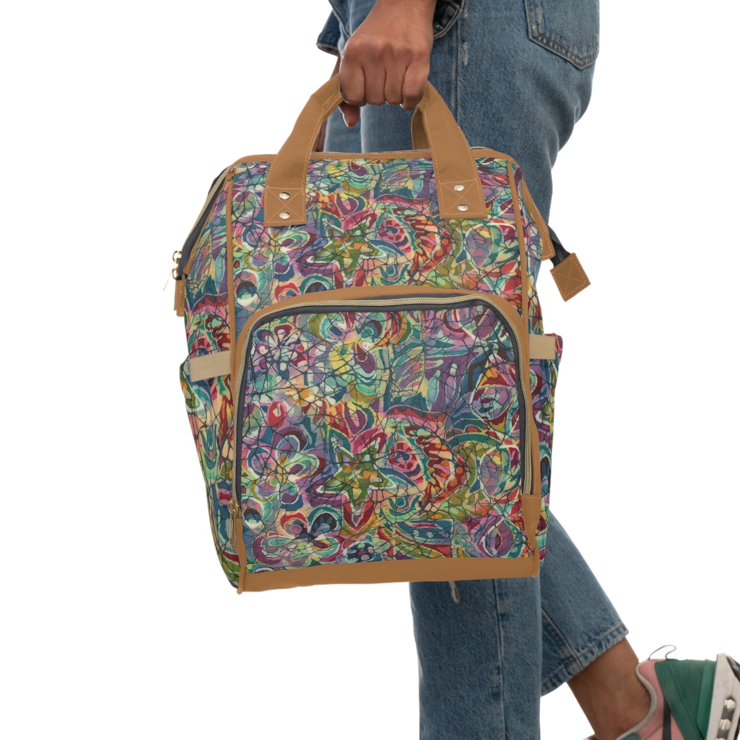 Multifunctional Backpack by Brigg Evans Design - Kaleidoscope