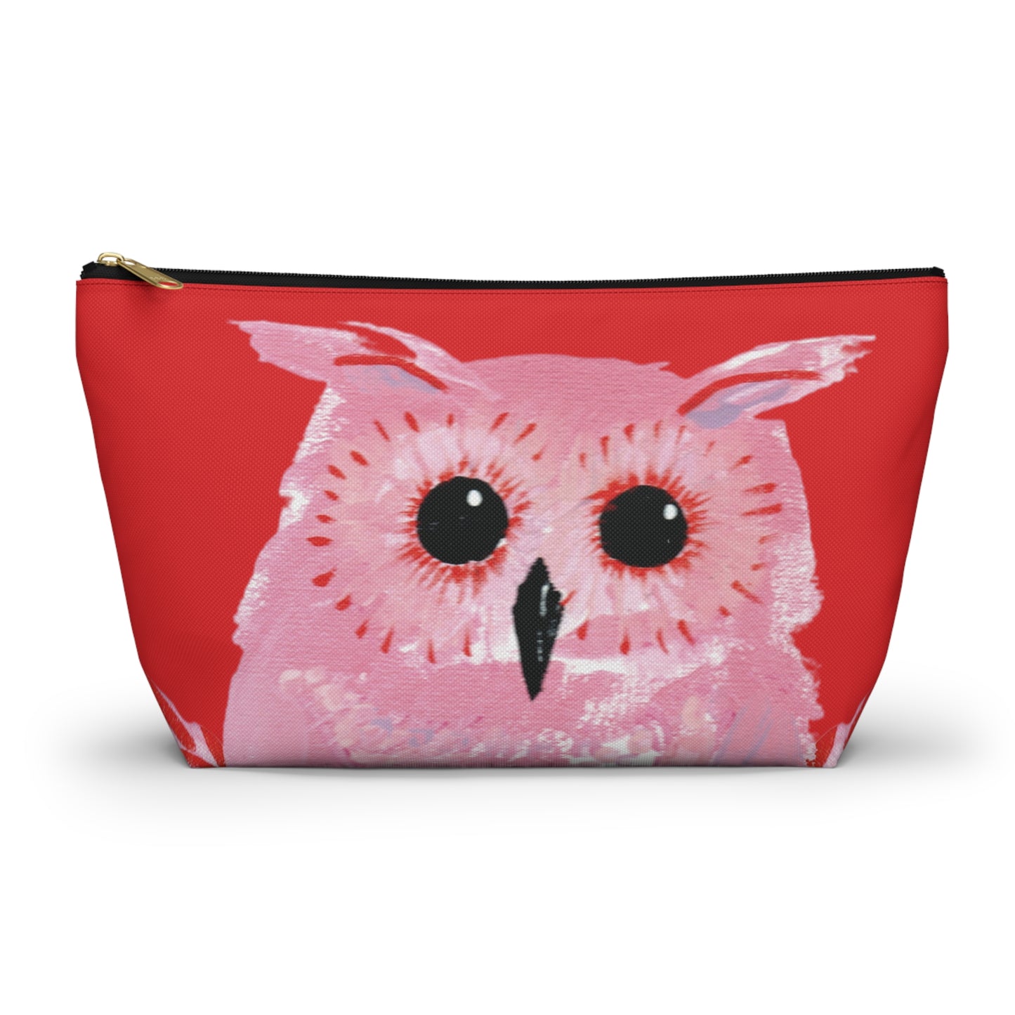 "HOOTS" by Brigg Evans Design, Accessory Pouch w T-bottom
